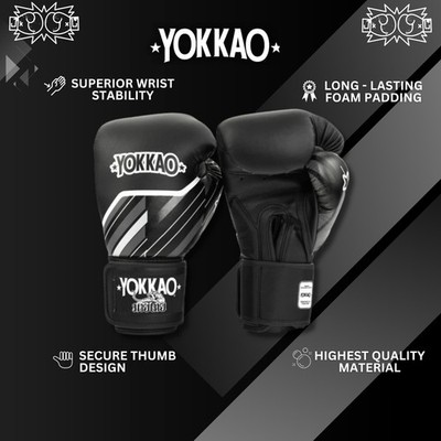 Yokkao Muay Thai Boxing Gloves for Men & Women Beginners