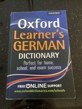 Excellent Condition Oxford Learner&rsquo;s German Dictionary