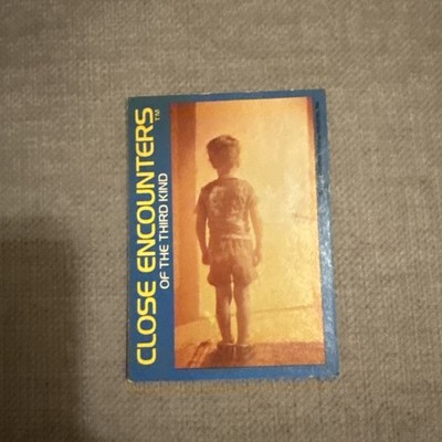 Close Encounters of the Third Kind ''THE LIGHT'' #10 TEN Trading Card -1977