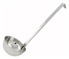 32-Ounce 2-Piece Constructed Stainless Steel Ladle for Soups Stews Sauces