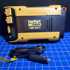 EverStart Maxx 1000W Power Inverter 12V DC to 110-120V AC Dual AC Outlets