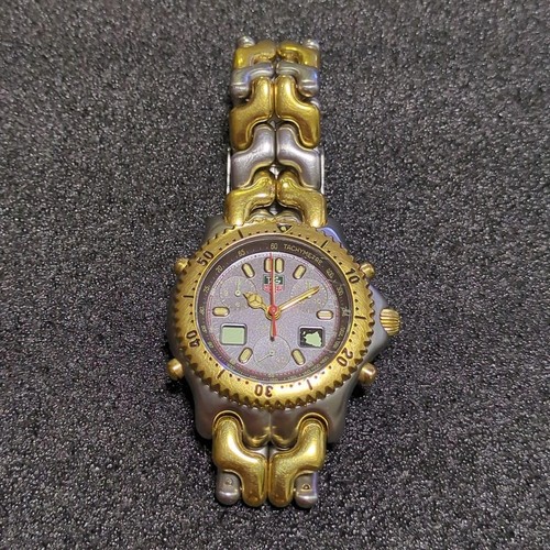 TAG HEUER Senna CG1122-0 Watch Parts Junk Unused Bezel Buttons 2-step Crown JP - Picture 3 of 14
