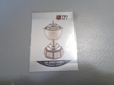 1990 Pro Set The James Norris Memorial Trophy #384 Hockey Card
