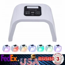 LED Face Mask Light Therapy-7 Color LED Therapy Light Lamp Facial Skin Care Tool