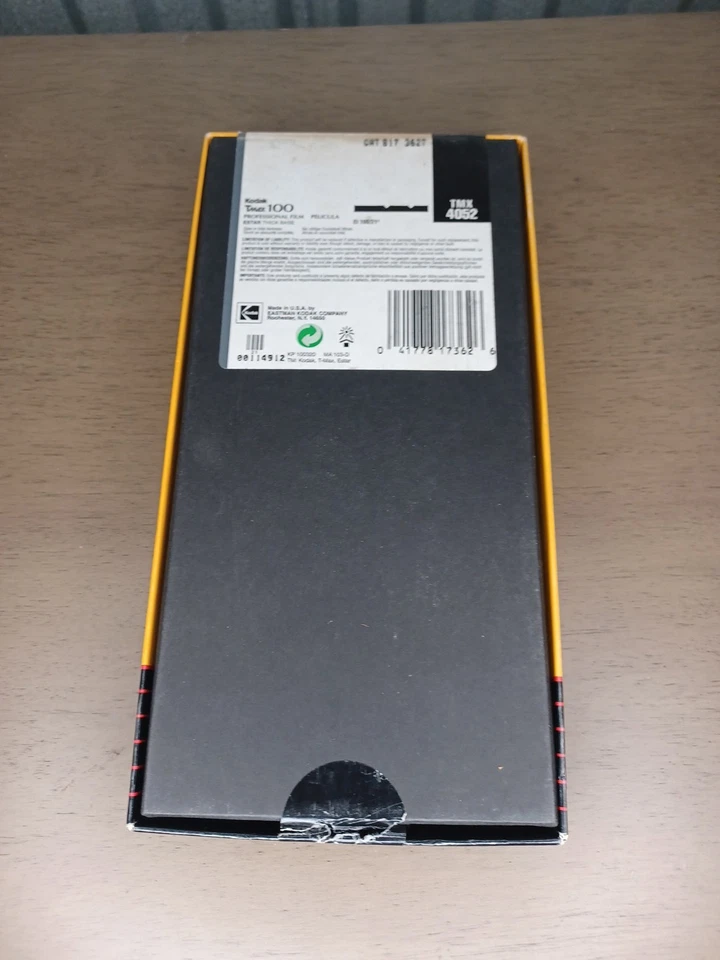 KODAK Tmax 100 Readyload 4"x5" TMX4052 film open boxes exp 12/1997 Open 50%+ - Image 4 of 4