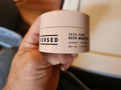 Versed Skin Soak Rich Moisture Cream Squalane Red Algae New 1.5 oz 43g
