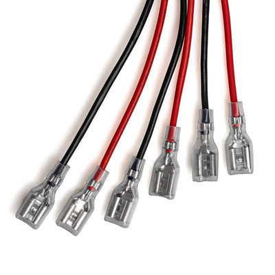 SLA Battery Terminal Leads, Female Spade Quick Connect/Disconnect 6.3Mm F2 Type