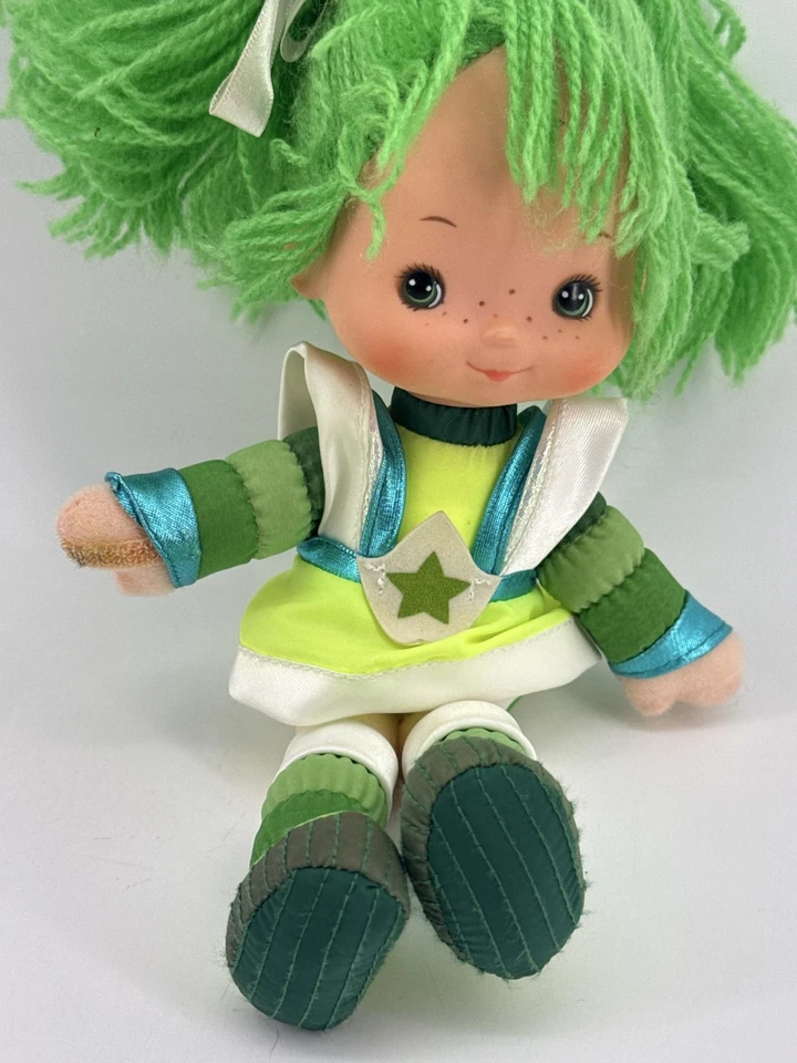 Rainbow Brite Patty O'Green Doll 1983 Hallmark Mattel 10" Yarn Hair - Image 3 of 4