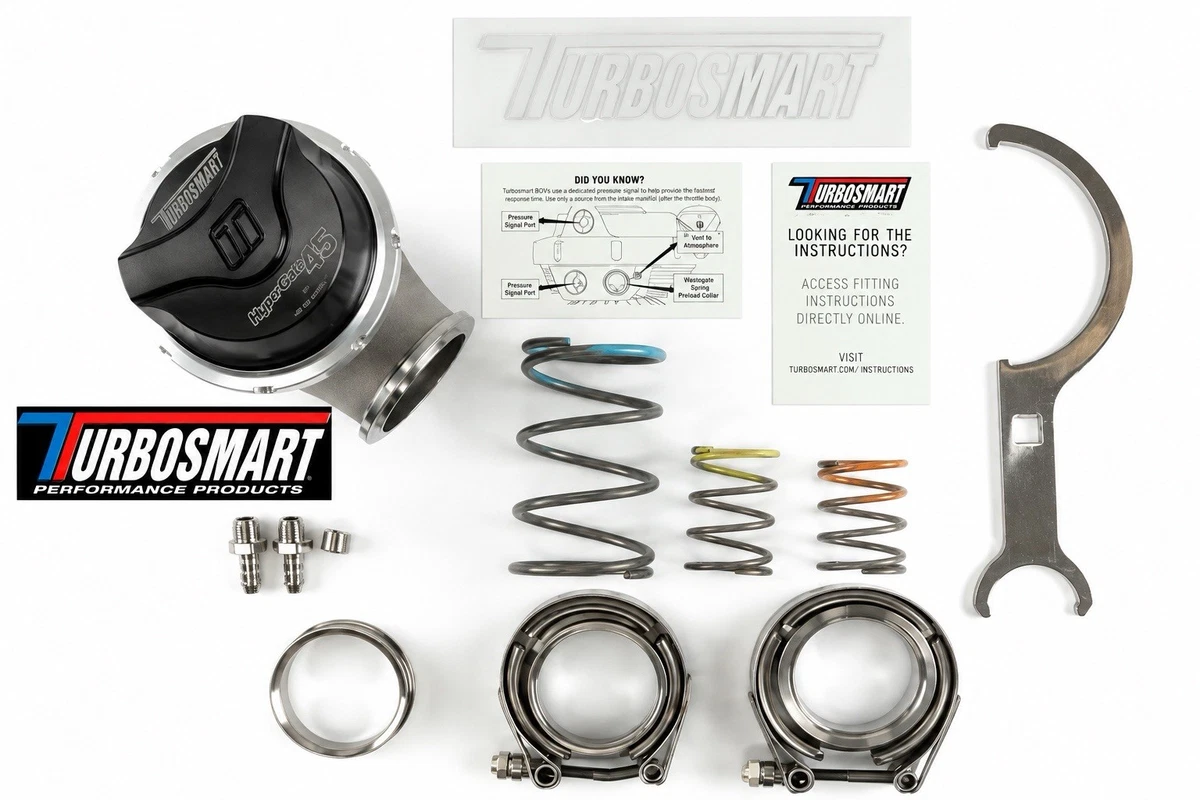 Turbosmart GenV HyperGate 45mm External Wastegate 7 PSI Black TS-0553-1002 photo 1