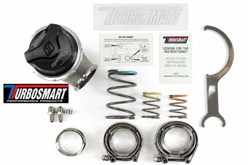 Turbosmart GenV HyperGate 45mm External Wastegate 7 PSI Black TS-0553-1002