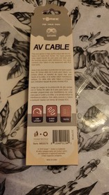 Tomee Brand NEW Sega Saturn AV RCA Console System Video Audio Cable Unopened 