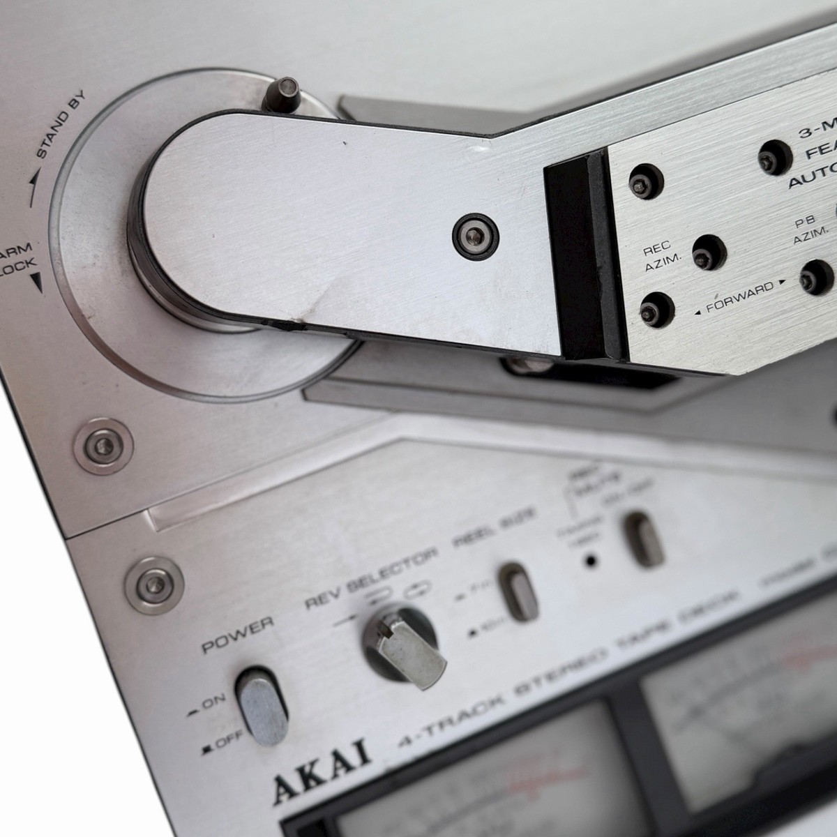 Akai GX-635D Vintage Reel to Reel Tape Deck 4-Track 3-Motor Auto