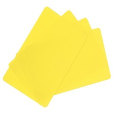 40 Pack Blank PVC Cards 20mil ID Cards Blank Credit Cards Yellow