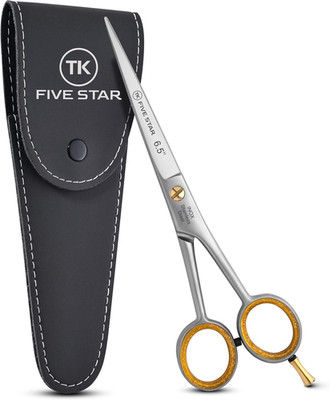 TK FIVE STAR Barber Cut Premium 6,5 Zoll Extra Scharfe Friseurschere Haarschere