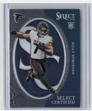 2023 Panini Select #CRO-BRO Bijan Robinson Select Certified Rookies