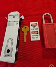 Master Lock New in Box Lock Out Tag Out  for Security and Safety. 