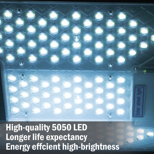 Commercial 9900000LM Solar Street Light LED IP67 Radar PIR Sensor Road Lamp+Pole - Picture 17 of 100