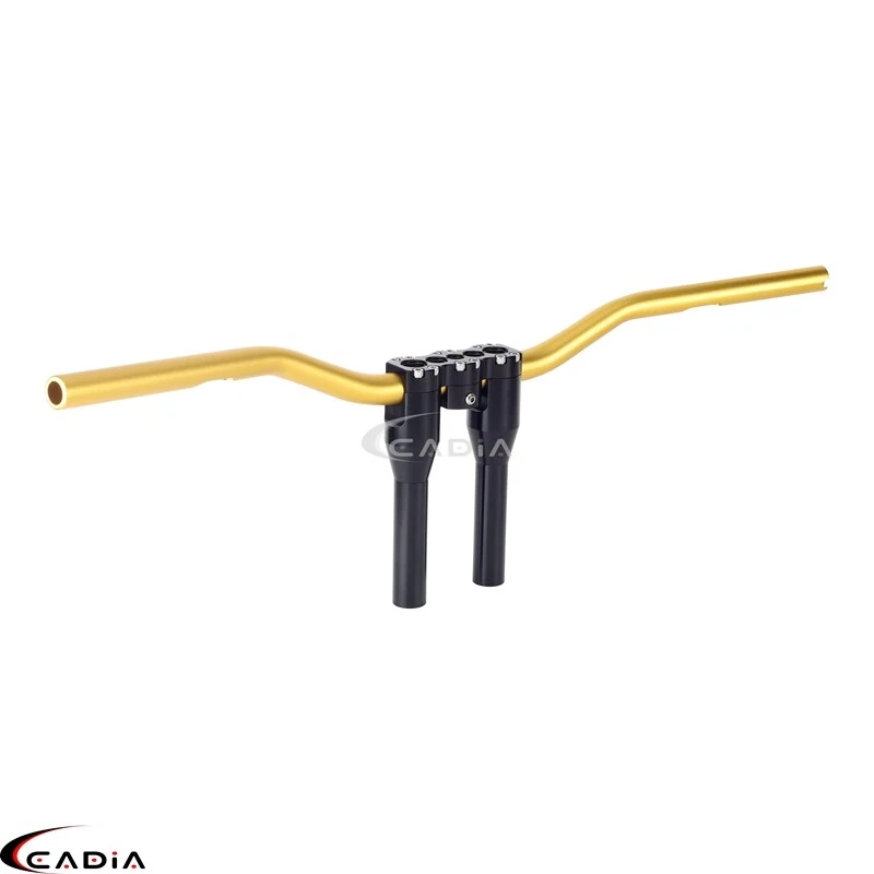 6" Handlebar Riser For Harley 1-1/8" Bar Club Style Touring Road King Wide Glide - Image 4 of 4