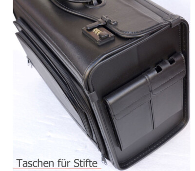 Valise à Roulettes DEVK KD3 Pour Ordinateur Et Imprimante - Noir - Occasion