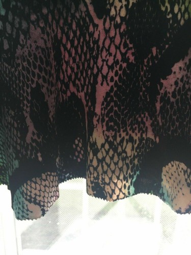 New Women’s Custo Barcelona Custo Premium Gorgeous Silk Velvet Mini Dress Multi - Picture 10 of 12