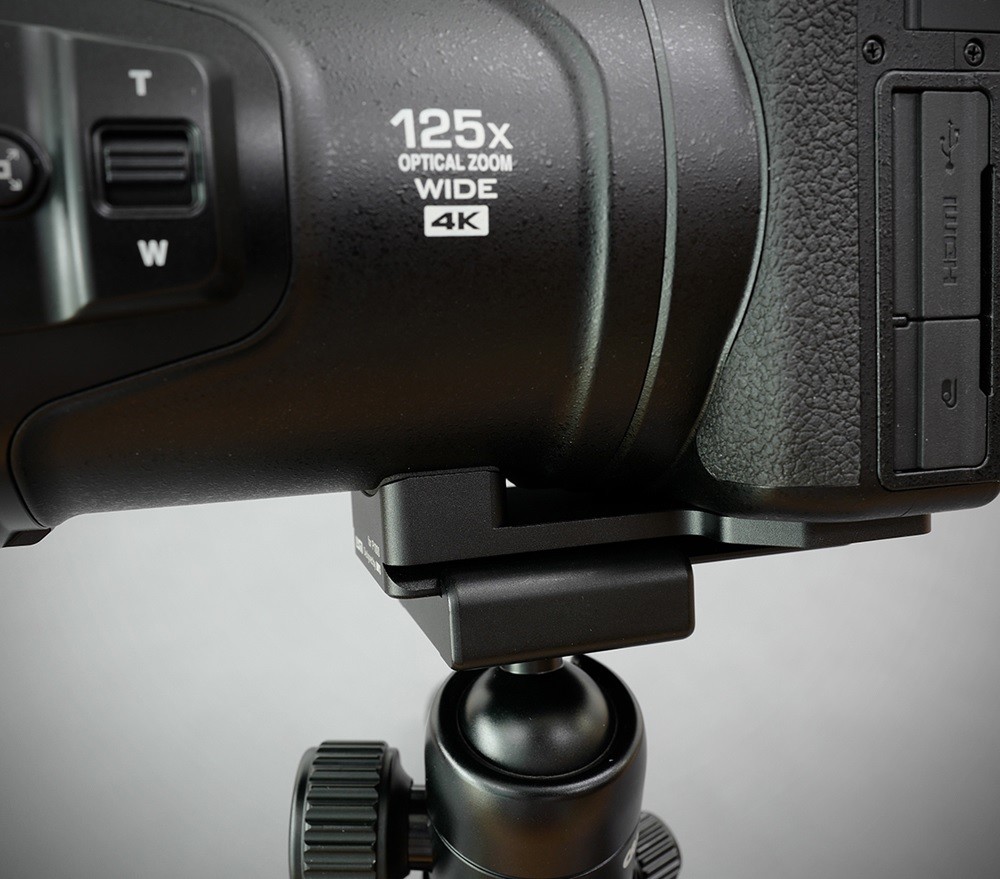 LIM'S Quick Release Camera Tripod Dovetail Plate For Nikon P1000