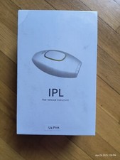 New IPL Home Hair Removal Device For Women  Men Full Body Face Pink SEALED BOX
