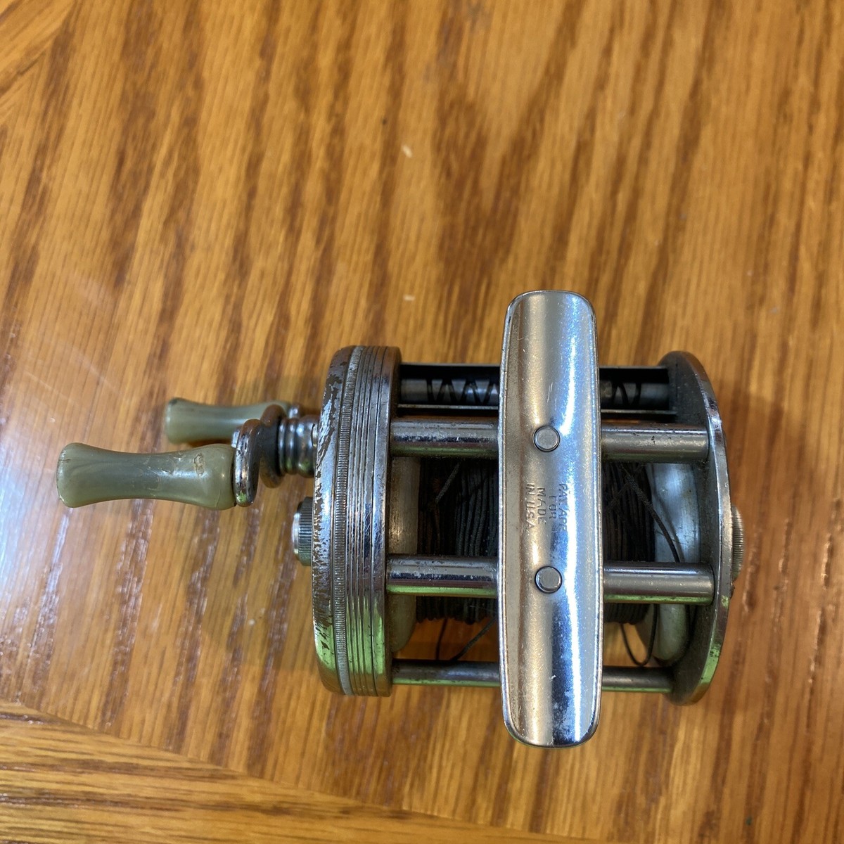 VINTAGE BRONSON LASHLESS MODEL 1700-A LEVEL WIND FISHING REEL | eBay