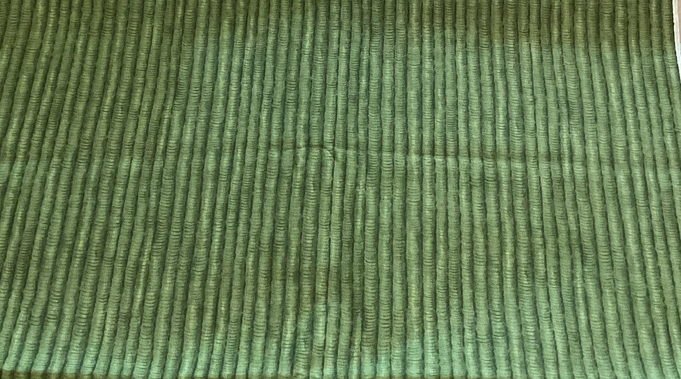 LET IT SNOW by Diane Knott for Clothwork Textiles Fabric BTY Green Birch Trees - Image 2 of 3