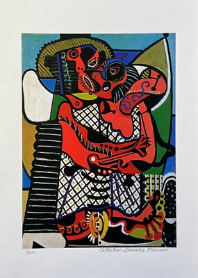 Pablo Picasso THE EMBRACE Estate Signed Limited Edition Giclee 20