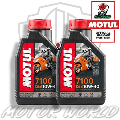 Olio Motore Motul 7100 10W 40 LT. 1 - Foto 2