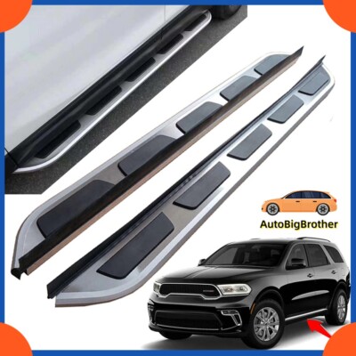 Fits For Dodge Durango 2018 2022 2023 Nerf Bars Pedal Side Steps Running Boards