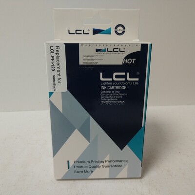LCL PFI-120 Ink Cartridge Matte Black