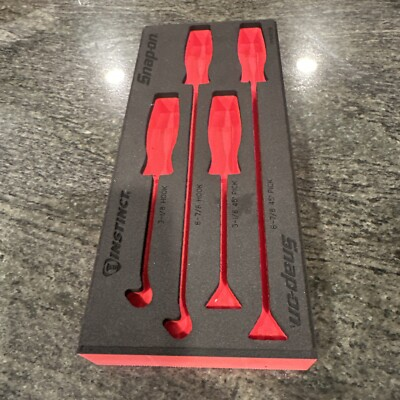 #ad Snap on fmmr05b foam organizer for 4 pc soft grip 45 degree mini pic and hook $89.95