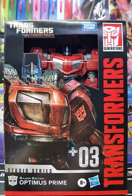 Transform Studio Series Gamer Edition Voyager Optimus Prime NEW! GAMERVERSE