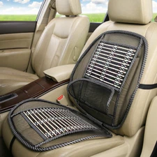 Mesh Back Support Car Seat Office Lumbar Lower Back Cushion Waist Pain Relief