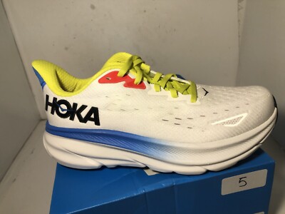 Hoka One Clifton 9 Virtual Blue White 1127895 BVR Running Shoe Men's Size 7 D