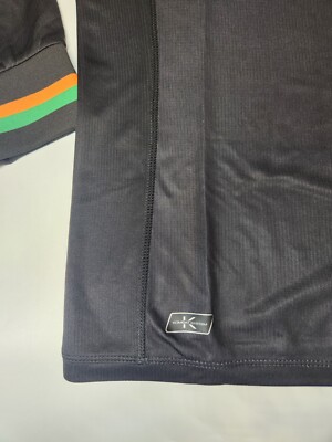 Venezia FC 2023/2024 Kappa Home Black Long Sleeve Jersey Shirt M