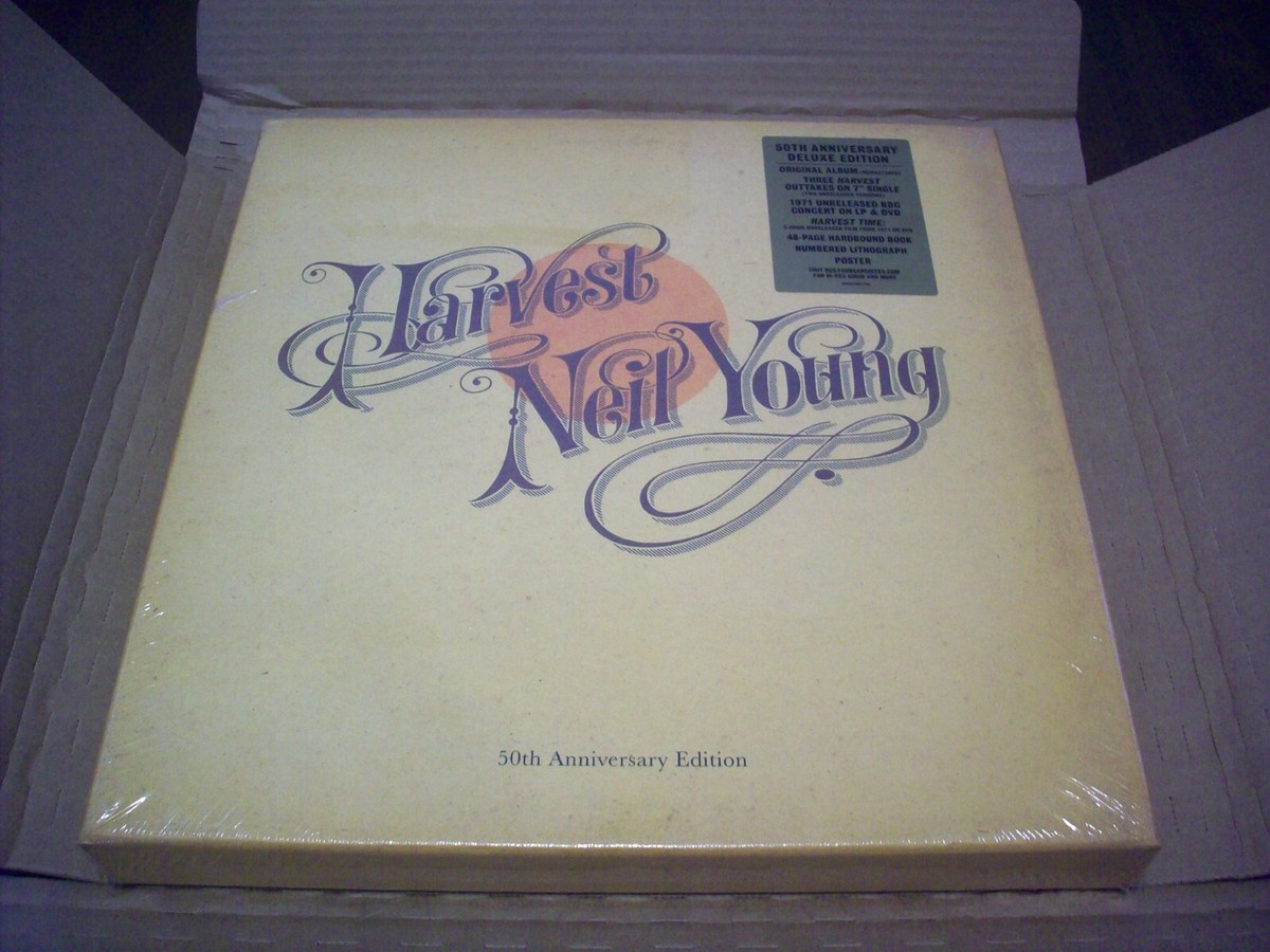 NEIL YOUNG「HARVEST-50th anniversary box」 Neil Young Harvest (50th Anniversary Edition) 3CD, 2DVD