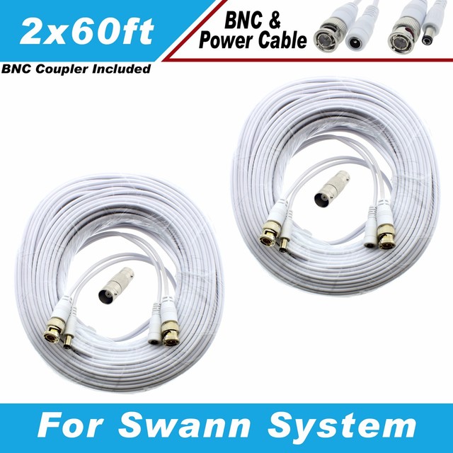 Swann Compatible High Quality 120ft Camera Cable f/ CODV8B960B eBay