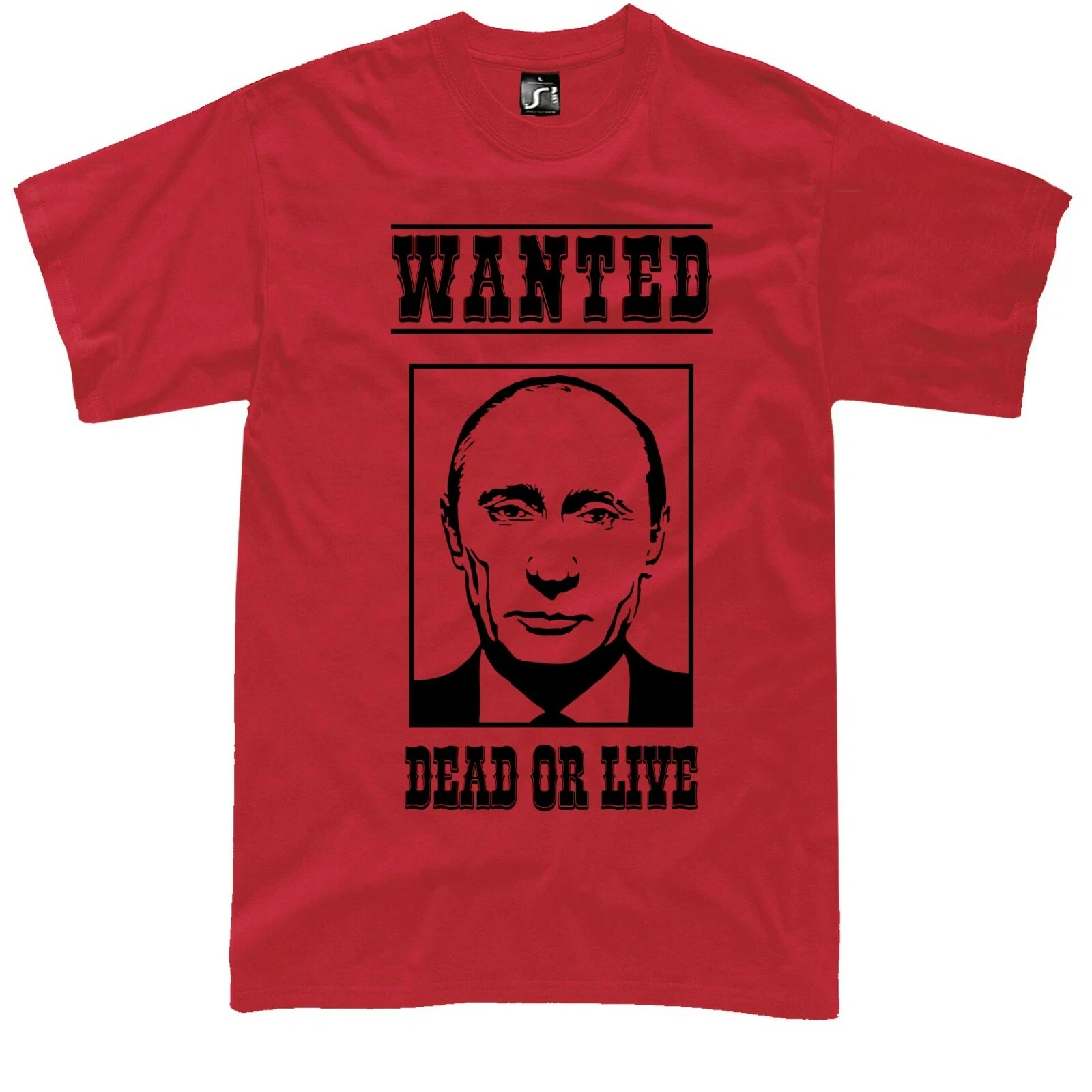 Putin KGB Ukraine Russia T-Shirt, Men's Casual Tee