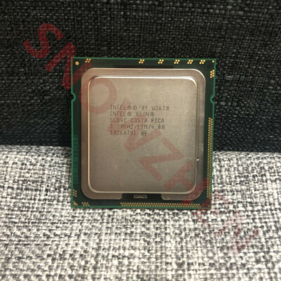 Intel Xeon W3670 CPU 3.2 GHz/12M/4.8GT/s 6-Core SLBVE LGA 1366 Processor