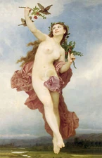 Day (1881), William-Adolphe Bouguereau *Art Postcard*