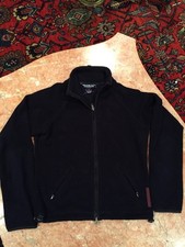 Kid's Navy Zip Up ABERCROMBIE AND FITCH FLEECE JACKET SIZE M