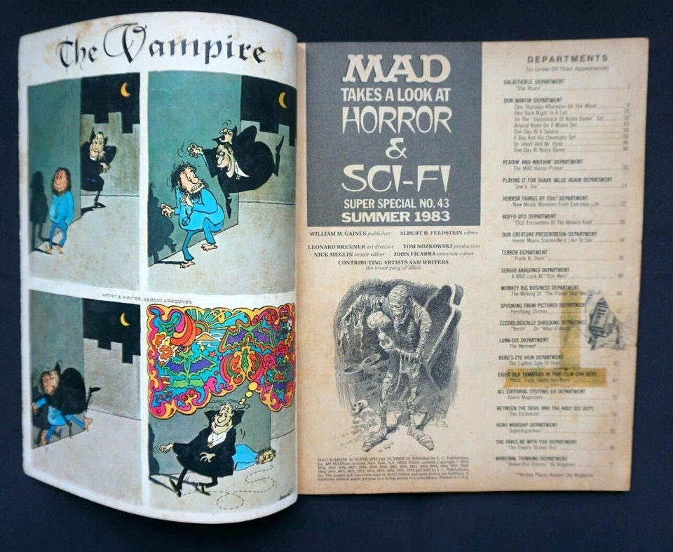 Mad Magazine : Mad Super Special Summer 1983 - Alfred E Neuman - Vintage - RARE - Image 2 of 4