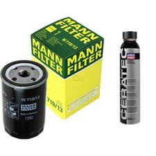 FILTR OLEJU MANN-FILTER W 719/13 + LIQUI MOLY Cera Tec 3721
