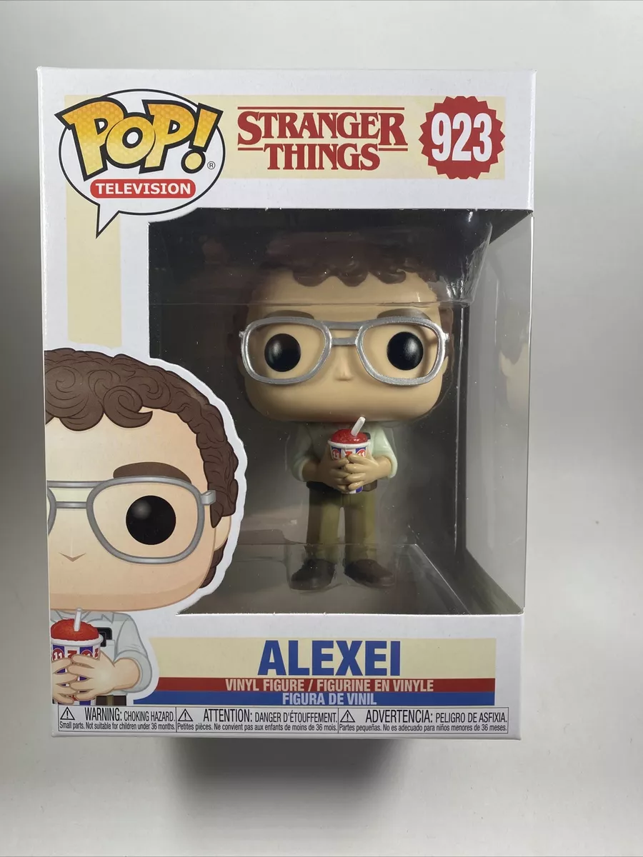 Funko Pop Alexei 923 Stranger Things Netflix w Protector