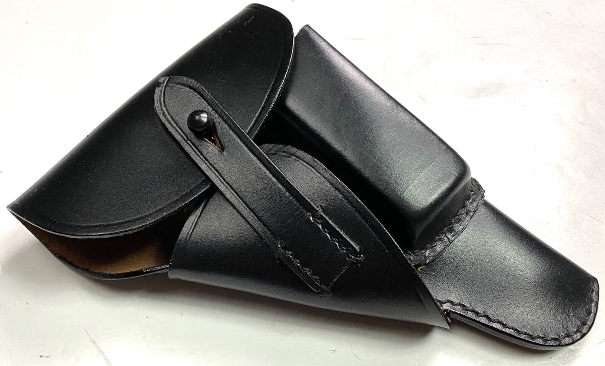 VlaMiTex IWB 5-5 Leder Holster für PPK Walther PPKS Verdeckte/Versteckte Trageweise Schwarz