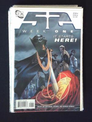 DC 52: WEEK #1 - 52 (COMPLETE SET) (2006) - Back Issue