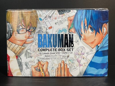 Bakuman Manga Complete Box Set Volumes 1-20 English Brand New