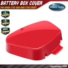 Right Side Battery Box Cover for Honda CT110 1980-1986 CT90 1969-1979 CA105T Red